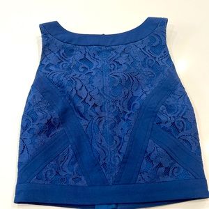 Keepsake the Label. lace, lined tank